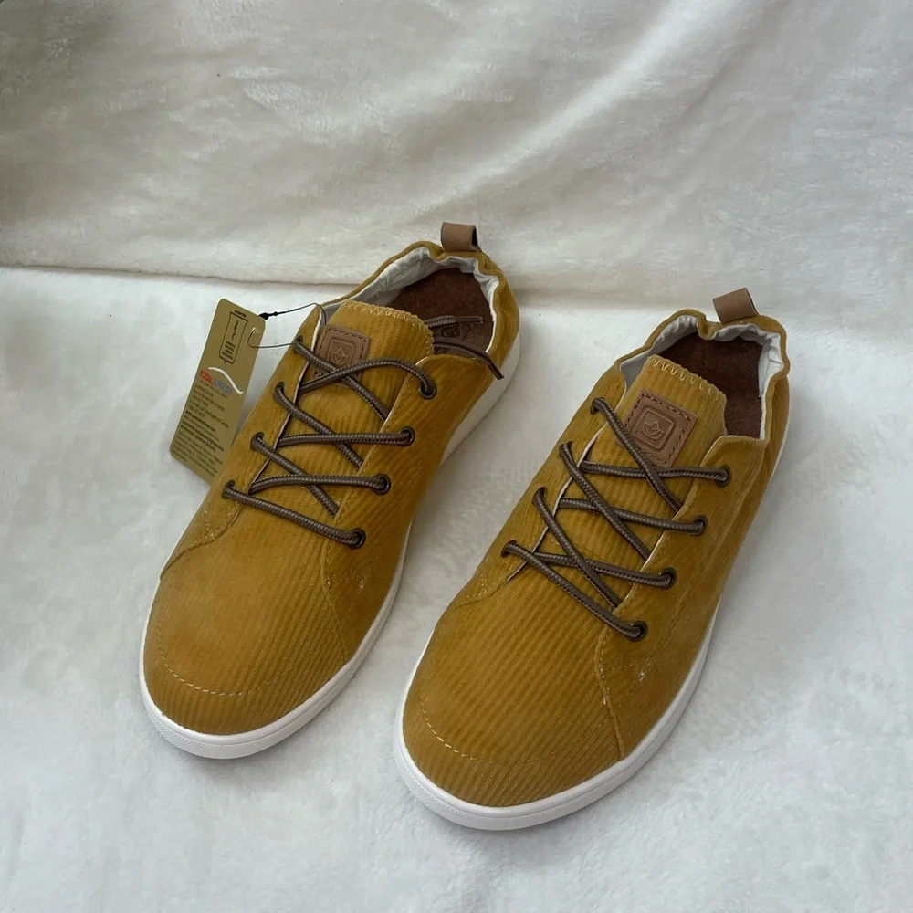 Spenco Santa Clara Cozy Shoes Mustard 11D US/ 41.5D‎ EU, F 636